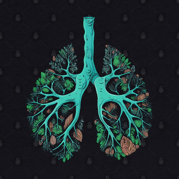 Respiratory Therapist Bronchial Tree by BDAZ